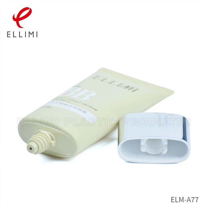 Flat Plastic Tube With Cap