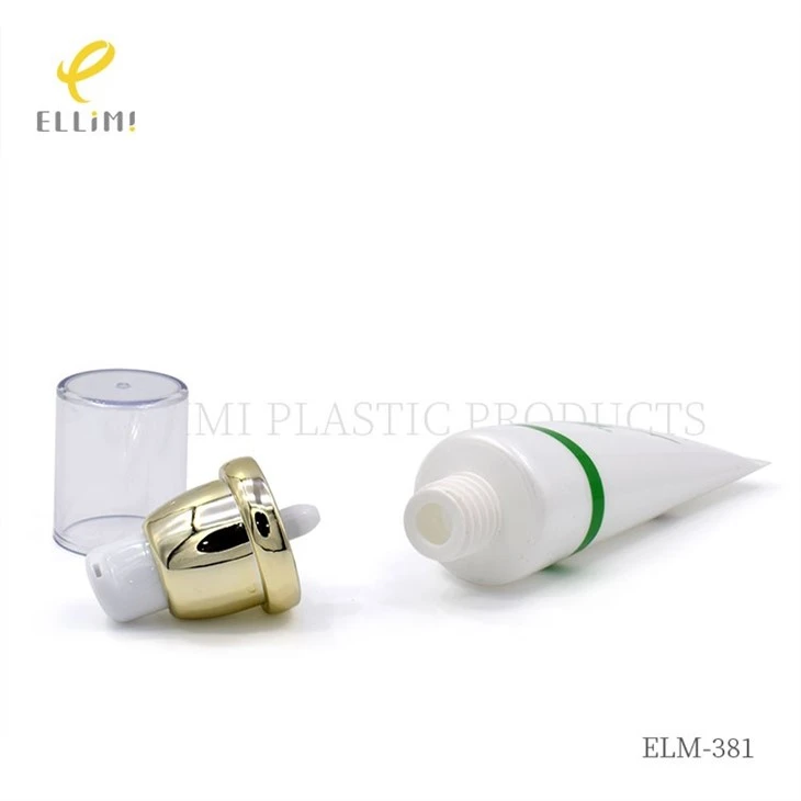 Korean Style 35mm Flanged Pump Head Cosmetic Tube suppliers