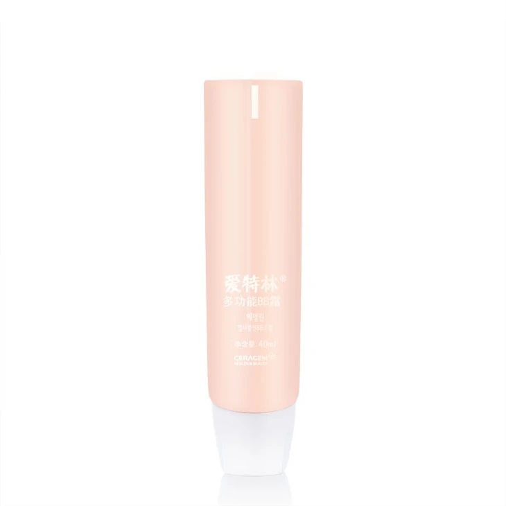 30mm Square-Round Cap Cosmetic Tube For Aloe Vera Gel