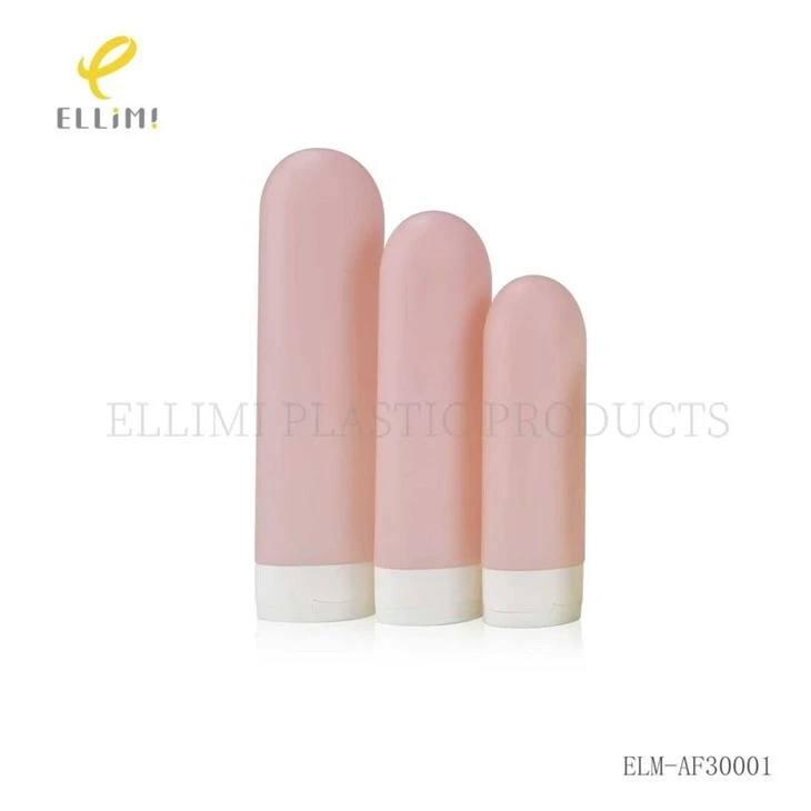 PE Plastic Bullet Shape Squeeze Bottles With Flip Top Cap For Skincare suppliers