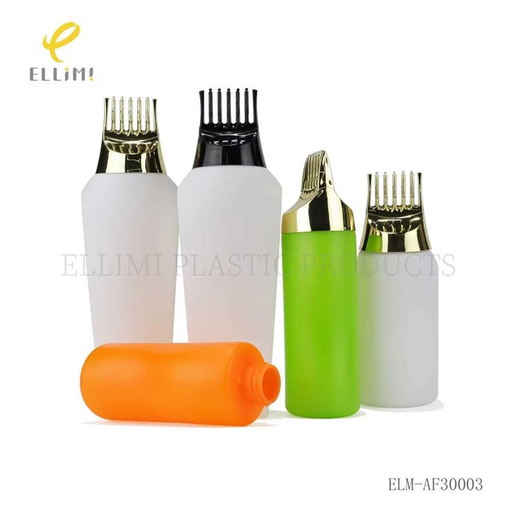 PE Plastic Root Comb Applicator Bottles, Hair Oil Applicator Bottles With Comb Cap For Scalp Care best