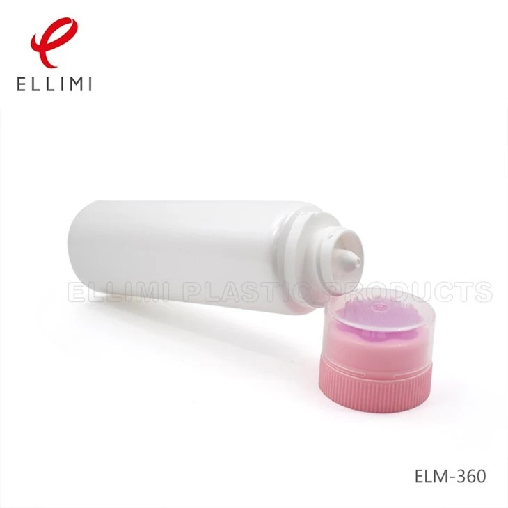 Plum Blossom Shaped Brush Head Tube For Cleasing Milk