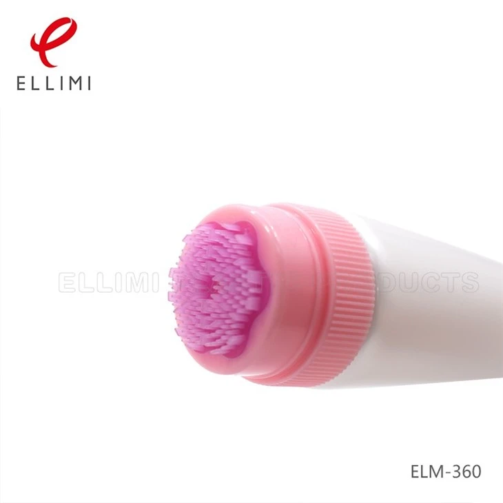 Plum Blossom Shaped Brush Head Tube For Cleasing Milk