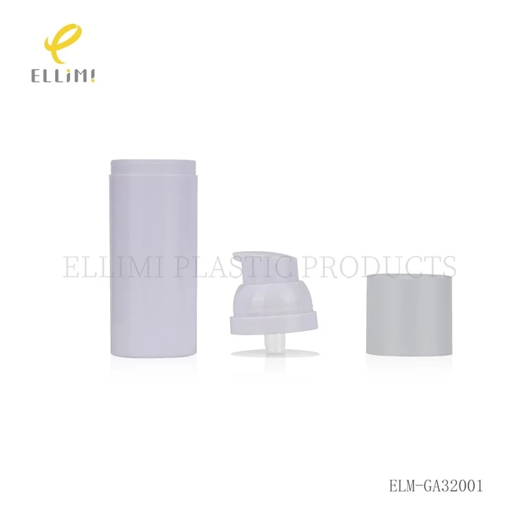 PP Airless Pump Bottles White Matte Cosmetic Containers For Serum Lotion Skincare Packaging high quality