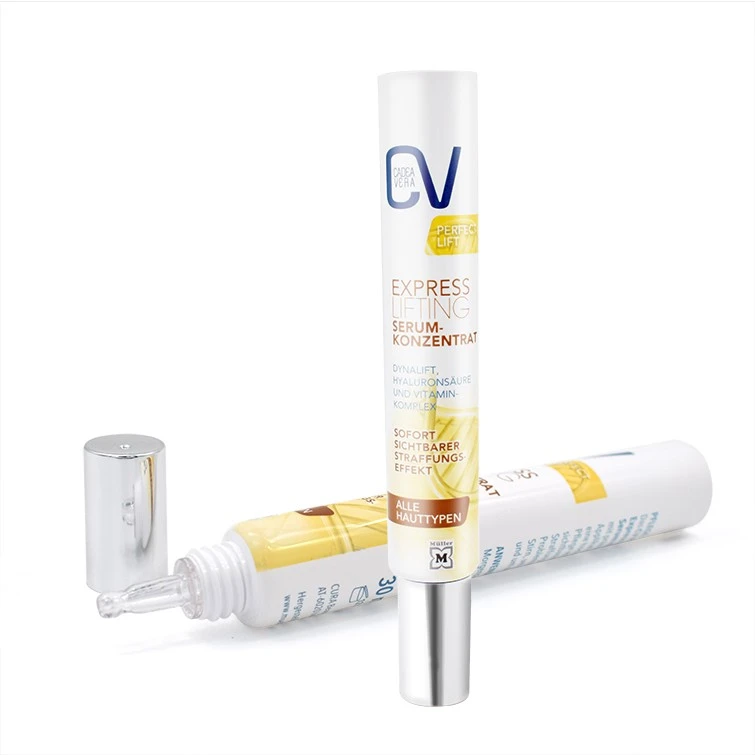 Round Cosmetic Tube For Eyecream