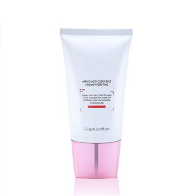 Cosmetic Flat Oval Tubes With Double Flat Cap