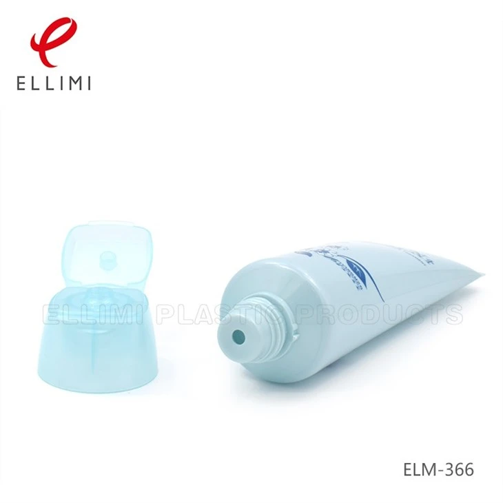 Square And Round Flip-top Tubes Are Used For Various Facial Cleansing Products