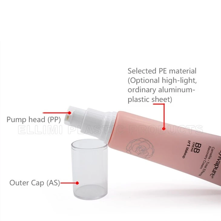 The Trapezoidal Pump Head Cap Tube Is Suitable For All Kinds Of Facial Creams